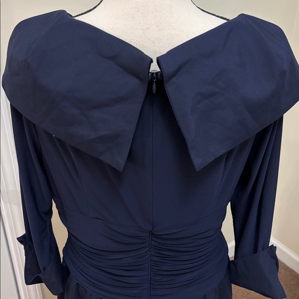 Jessica Howard Dark Blue 3/4 Sleeve Dress size 14 - Picture 7 of 10